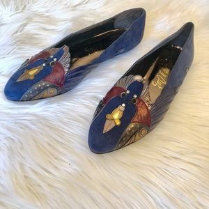 Vintage Serrano y Cruz Bird Shoes